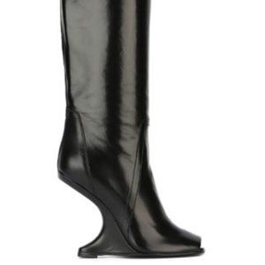 RICK OWENS  Cyclops cantilevered boots